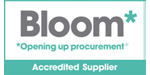 Bloom Accredited Supplier badge